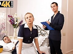MATURE4K. Guest room Service with a Twist