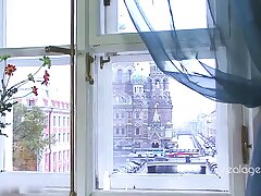 Lovely lovely Russian woman gets her deep a-hole boned like a slattern