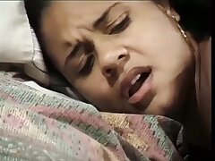 Horny banger gets her black hairy pussy torn up by a black cock