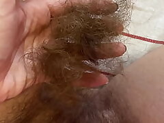 TRIMMING MY SUPER Lengthy PUSSY HAIR Close-up