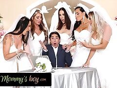 Mad Cougar Brides Reverse Gang-fuck Dangled Wedding Planner for Wedding Plannin...