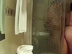 He fucks her ass in the shower. Claudia Marie ctdx