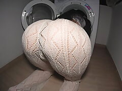Stepsister seduced me with her obese ass. My XXL pecker crammed her saucy fuck-hole