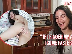 Ersties - Italian Magena likes to finger buttfuck and vaginal