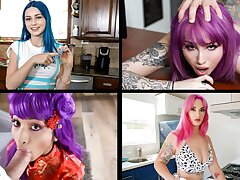 Kawaii Girls Roleplay Compilation With Siri Dahl , Jewelz Blu , Val Steele And More