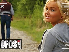 MOFOS - Jenna Ultra-cute Meets A Stranger While Going For A Walk, Completes Up Deep throating Him Out In Public