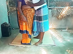 Indian step sis village home cleaning sex with brother