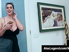 Monstrous Breasted Brunette Alison Tyler Dicked By Humungous Cock Legend!