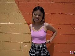 Real Teens - Hot Asian Nubile Lulu Chu Fucked During Porn Casting