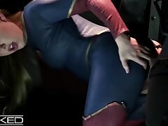 WickedParodies - Supergirl Entices Braniac Into Anal Bang-out
