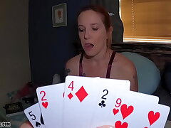 Undress Poker with Mommy - Glistening Cock Films