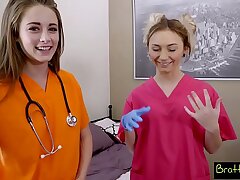 Bratty Sis- Little Step Sister-in-law Nurses My Cock S8:E10