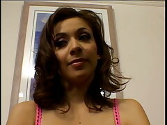 Fantastic latina gal gets pounded anal and a facial cumshot