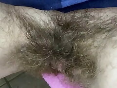 Splatter Hairy pussy