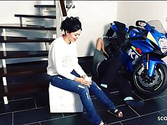 German Neighbour MILF lure young Dude to Cuckold Sex