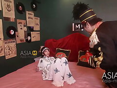 ModelMedia Asia-The Extravagant Sex Life Of A Sex-positive General-NI Wa Wa-MAD-030-Best Original Asia Porn Flick
