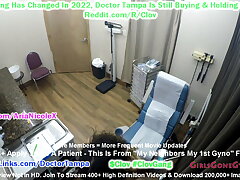 Mixed Cutie Aria Nicole Shocked Neighbor Doctor Tampa Performs Her 1st Gyno Exam EVER On Covert Cameras At GirlsGoneGyno