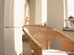 Cheating gf gets blasted penetrated by parent in law