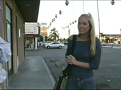 Randy fellow meets a girl in the street and brings her home to plow