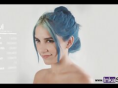 Azul, my virtual assistant, shy, seductive and addicted to sex. Minute Galilea