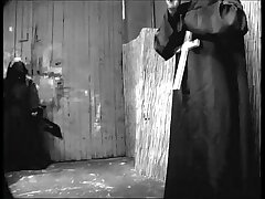 Fuck-a-thon ritual for a young girl blinded and poked in a cage