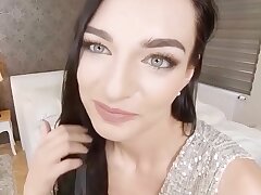 Bathroom POV fuckfest with Leanne Lace