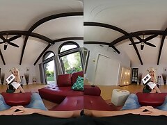 VR BANGERS Sexy therapist Bridgette B attempting caboose penetrate methods to help with cock VR Pornography