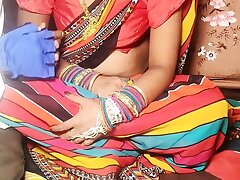 desi super hot indian bhabhi red in saree greatest Hindi audio romp