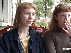 Bonnie and Sondrine Experiment Together