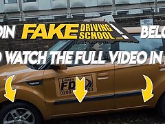 Faux Driving College Lengthy black cock sates busty blond exa