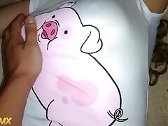 Le doy una cogida de buenas noches a mi prima
