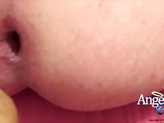 Hefty manstick Trans Angeles Cid getting deep-throated