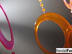 Big-chested Kendall Karson fucks super torrid Big-chested Natasha Adorable