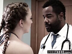 PURE TABOO Maddy O'Reilly Exploited into Big black cock Anal at Doctors