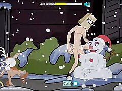 Fuckerman - Fucking Santa in the Ass in Cold Xmas Snow