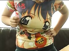 Dark haired superslut gives her pussy a excited masturbation