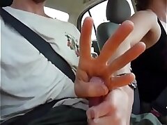 Amateur van handjobs and blowjobs while driving compilation - camgirls69.net