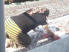 Muslim Hijab Mature Girl Unwrapping