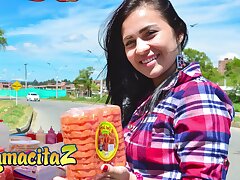 CARNEDELMERCADO - Phat ass white girl LATINA ANDREA GAVIRIA PICKED UP FROM THE STREET TO GET Romped - MAMACITAZ