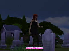 [TRAILER] She goes to the cemetery for one last penetrate with her boyfriend