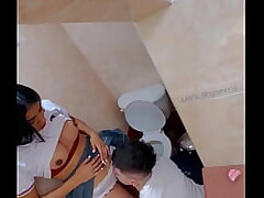 Students caught penetrating hard in the college douche and he ejaculates in her facehole ( Amazing AMATEUR Vid )