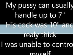 Legal yr elder Emma has a moaning orgasm on Ten inch man sausage