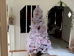 Stuck and Stuffed Under the XXXmas Tree! Numerous Freeuse Cumshots!