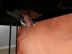 Jerking TABLE - BALL Opening up Masculine Jerking MACHINE