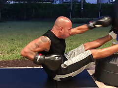 THE ITALIAN Tear up MACHINE WORKS OUT EVERYDAY SO HE CAN Tear up OUT THE Honeys LIKE NO OTHER