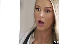 Steamy ash-blonde doctor Emma Hix finds a patient stroking off in her office and she needed to know more