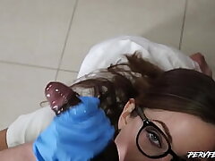 Doctor takes exam too far