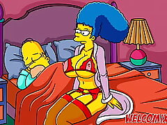 Margy's Revenge! Cheated on her husband with a few men! The Simptoons Simpsons