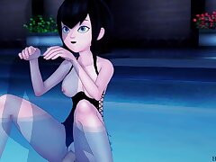 Mavis Pool Side Orgy Vid : Motel Transylvania