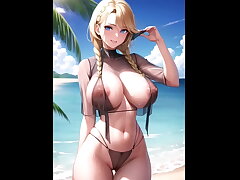 Super sexy stunners manga porn  AI - Compilation 85